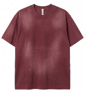 TSR Special Acid Wash Cotton T-Shirt- Plain T-shirt